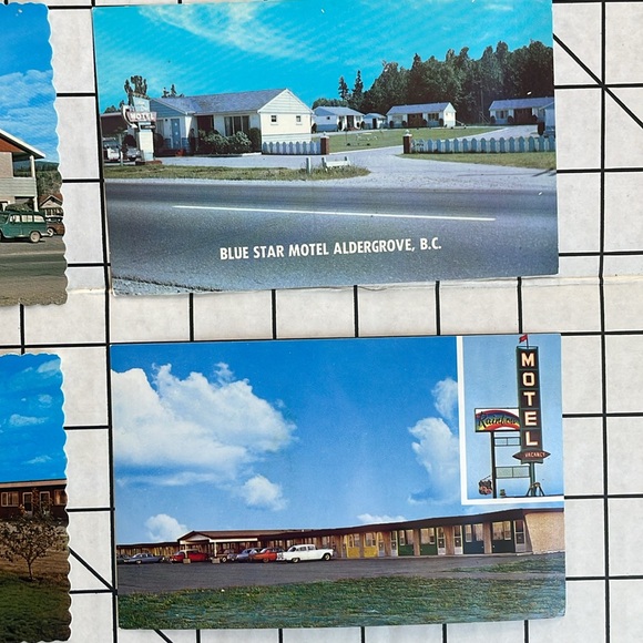 Lot of 12 Vintage Canada Motel & Travel Postcards – 1950s–1970s Chrome Era – BC - Picture 3 of 15